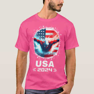 Swimming United States Swimming Apparel Swimming T T-Shirt