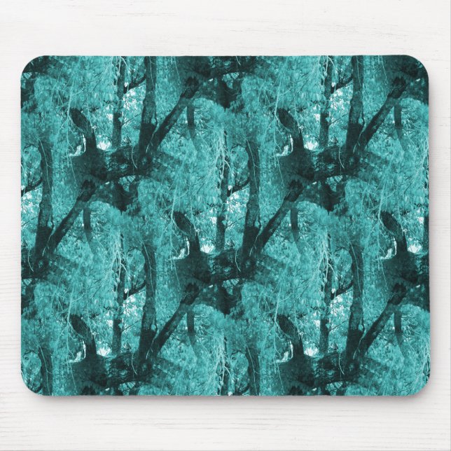 Swimming upstream.... mouse mat (Front)