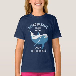 Swimming with Dolphins Grand Bahama Scuba Diving T-Shirt