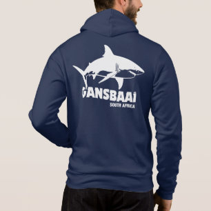 Swimming With Great White Sharks - Gansbaai Diving Hoodie