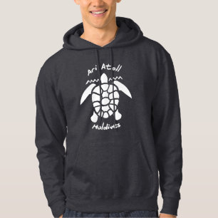 Swimming With Turtles at The Maldives on Ari Atoll Hoodie