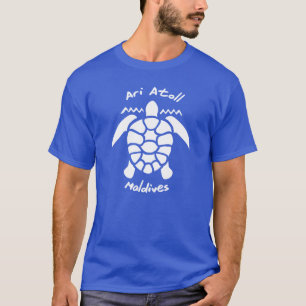 Swimming With Turtles at The Maldives on Ari Atoll T-Shirt