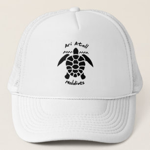 Swimming With Turtles at The Maldives on Ari Atoll Trucker Hat