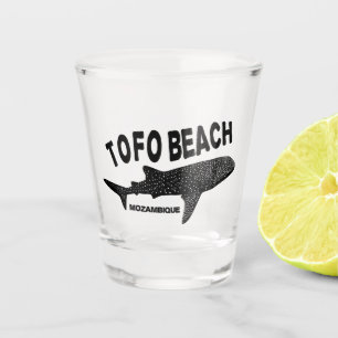 Swimming With Wale Sharks - Tofo Beach Mozambique Shot Glass