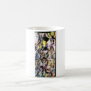 Swimming With Women Abstract Hankamer Artjunkhaus  Coffee Mug