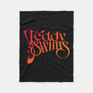 Swims Teddys Fleece Blanket