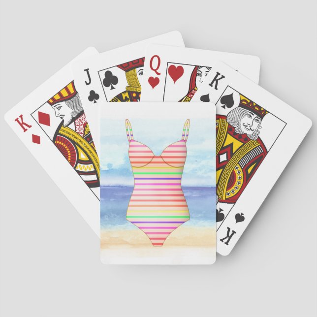 Swimsuit Playing Cards (Back)