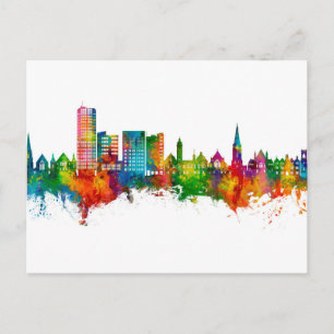 Swindon England Skyline Postcard