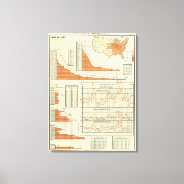 Swine Canvas Print (Front)