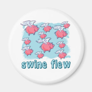 Swine Flu Humour Products Magnet