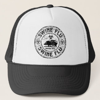 Swine Flu Stamp Hat