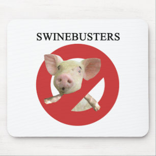 Swinebusters! Mouse Mat