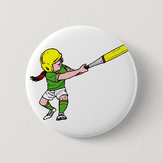 Swing! 6 Cm Round Badge (Front)