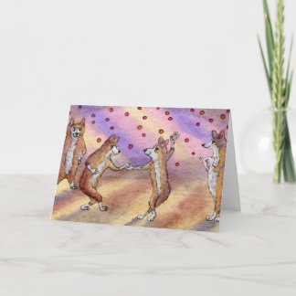 Swing, Baby, Swing! Birthday CARD