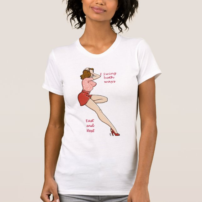 Swing both ways T-Shirt (Front)