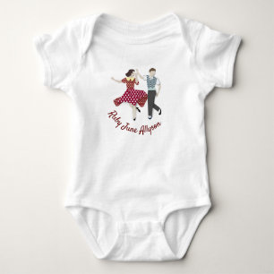 Swing Dance Baby Bodysuit