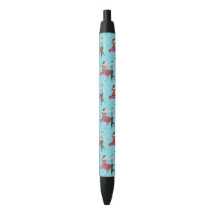 Swing Dance Black Ink Pen