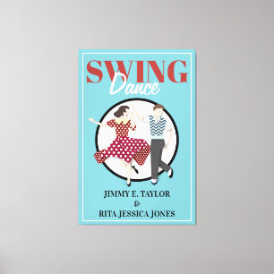 Swing Dance Canvas Print