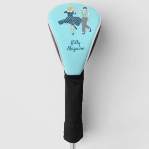 Swing Dance Couple Golf Head Cover