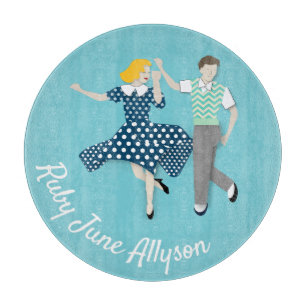 Swing Dance Cutting Board