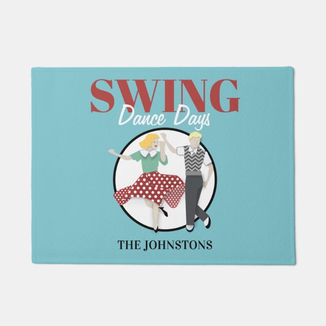 Swing Dance Doormat (Front)