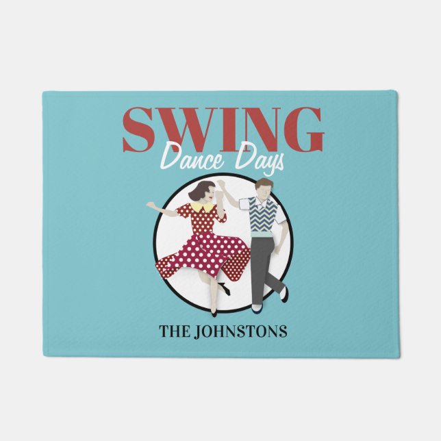 Swing Dance Doormat (Front)