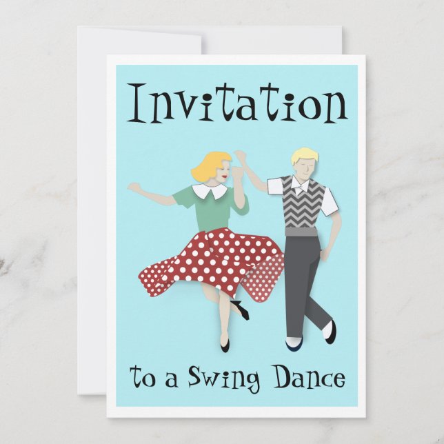 Swing Dance Invitation (Front)