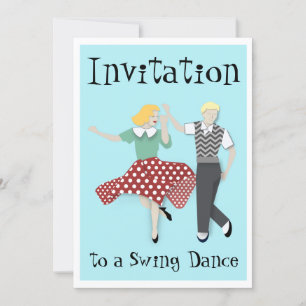 Swing Dance Invitation