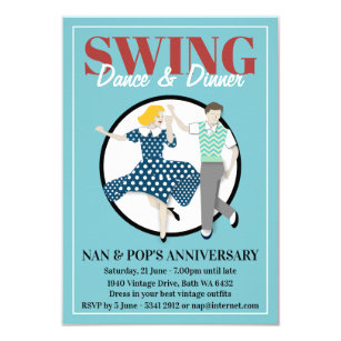 1940's Party Invitations & Announcements | Zazzle UK