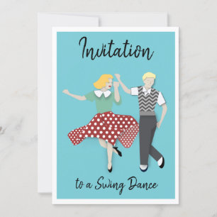 Swing Dance Invitation