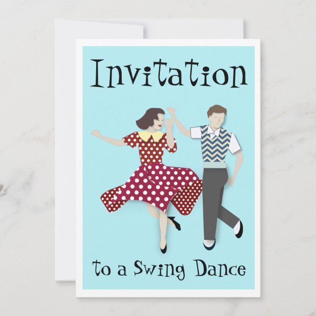 Swing Dance Invitation (Front)