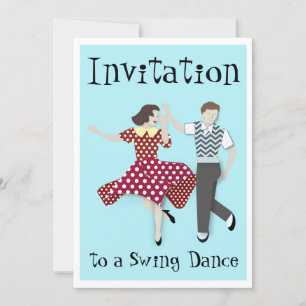 Swing Dance Invitation
