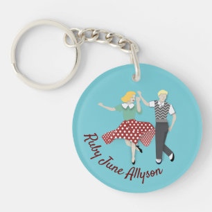 Swing Dance Key Ring