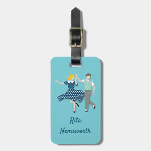 Swing Dance Luggage Tag