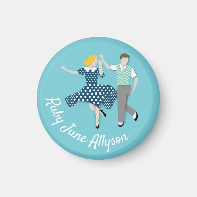 Swing Dance Magnet (Front)