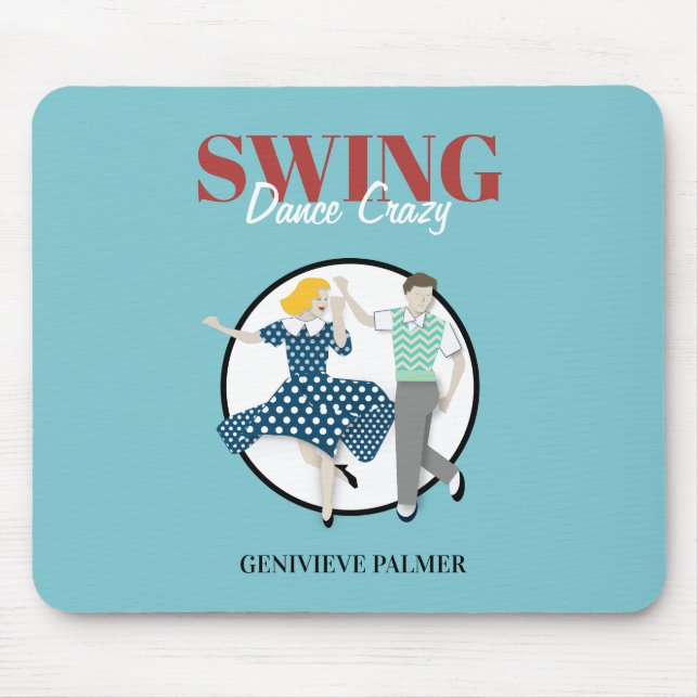Swing Dance Mouse Mat (Front)