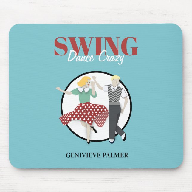 Swing Dance Mouse Mat (Front)