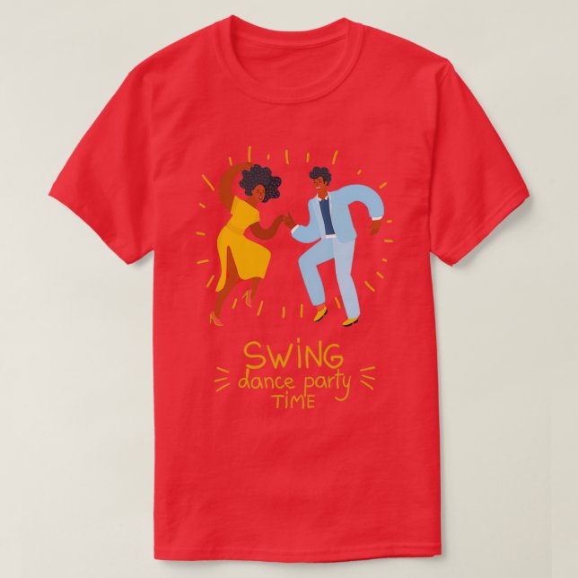 Swing Dance Party T-Shirt (Design Front)