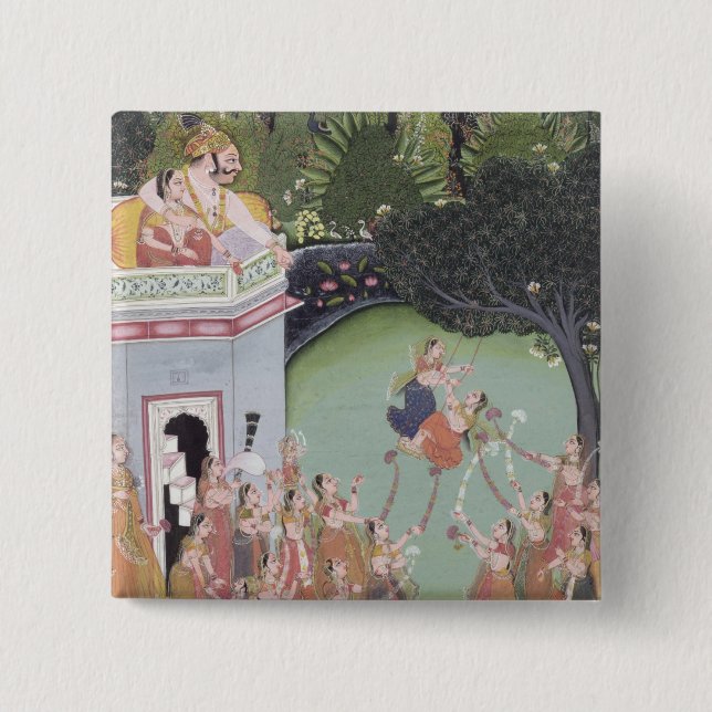 Swing Festival 15 Cm Square Badge (Front)