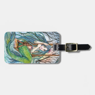 Swing - Mermaid Art Luggage Tag