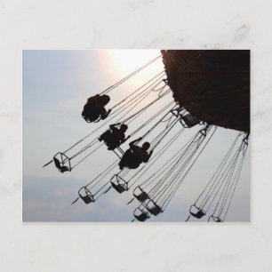 Swing Roundabout Postcard
