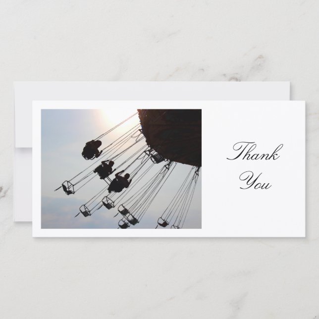 Swing Roundabout - Thank You Card (Front)