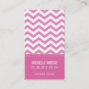 SWING TAG bold trendy chevron pattern preppy pink