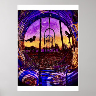 Swing through the multiverse poster