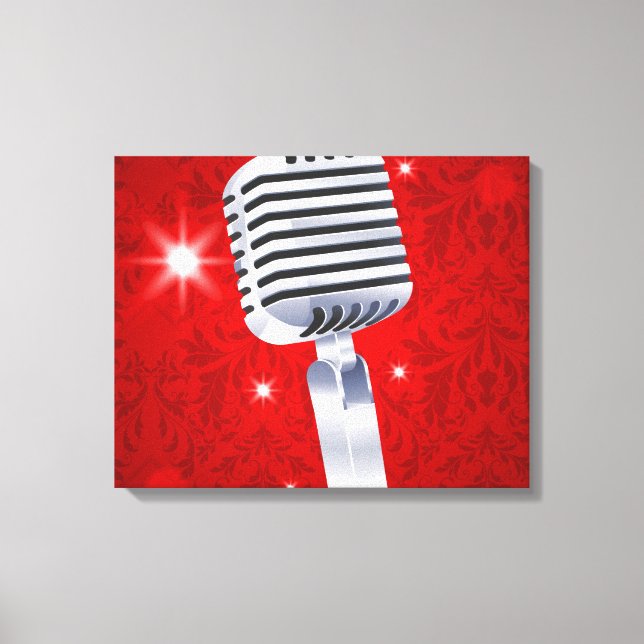 Swing when your Singing Canvas Print (Front)