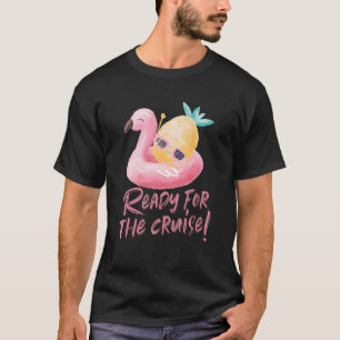 Swinger Cruise Flamingo Upside Down Pineapple T-Shirt