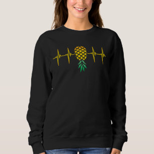 Swinger Heartbeat Upside Down Pineapple Swingers L Sweatshirt