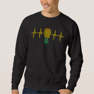Swinger Heartbeat Upside Down Pineapple Swingers L Sweatshirt