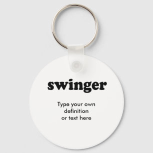 SWINGER KEY RING