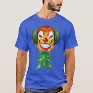 Swinger Upside Down Pineapple Creepy Clown Hallowe T-Shirt